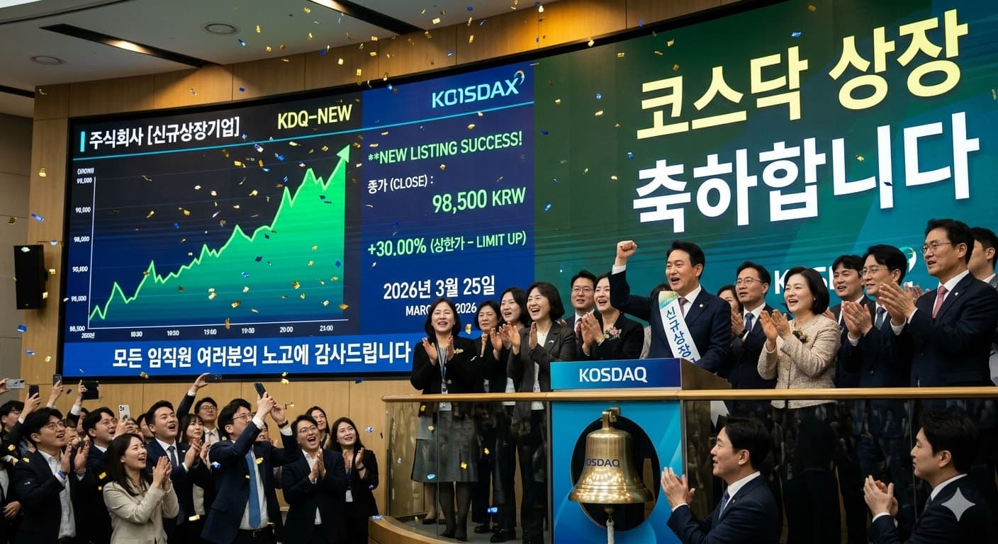 KOSDAQ IPO Listing Celebration